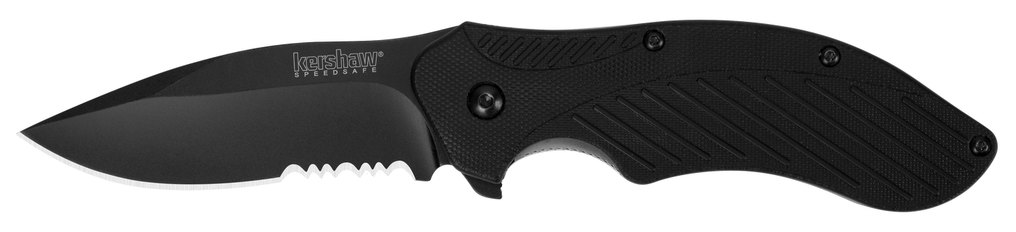 CLASH | BLACK, SERRATED