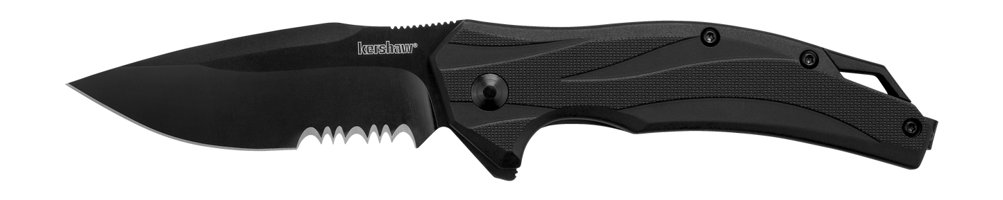 LATERAL | BLACK, SERRATED