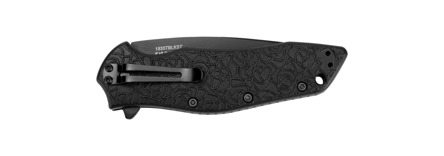 KURO TANTO - BLK/BLK SERRATED