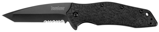 KURO TANTO | BLACK, SERRATED