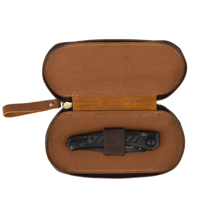 ZERO TOLERANCE POUCH | LEATHER
